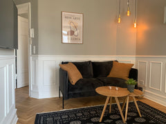 A unique opportunity of living in a classic, exclusive and super stylish apartme Copenhagen, Denmark Classic and exclusive apartment with sunny balcony Entire rental unit vacation rental 49465250