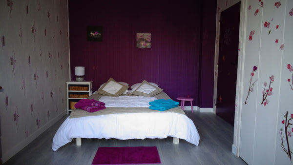 dans un quartier calme et résidentiel, dans un espace de verdure avec une voie v Bordeaux, France Chambre double rénovées en rez de chaussée Private room in home vacation rental 37699172