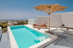 With unobstructed views of the entire south Aegean and the serene vineyards that  Milestone Olivia Villa up to 3pax Cycladic home vacation rental 35337683