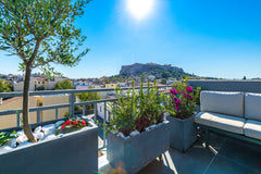 A unique & bright apartment in Plaka, the most historical part of Athens, offeri Athens, Greece Hidesign Athens Acropolis Panorama Suite Entire rental unit vacation rental 36047252