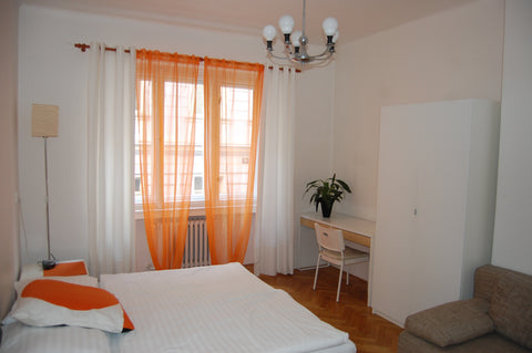<b>The space</b><br />I am offering a fully equipped apartment on the first floo Czechia Orange apartment near  city center Entire rental unit vacation rental 585792