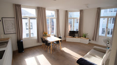 Newly renovated apartment with wooden floors. The apartment has a lot of windows Antwerp, Belgium Bright and cosy apartment in old city centre Entire rental unit vacation rental 19597739