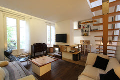 Duplex architect flat next to Montmartre district, surrounded by cool restaurant Paris, France Cool & calm duplex in trendy 18th Entire rental unit vacation rental 3558061