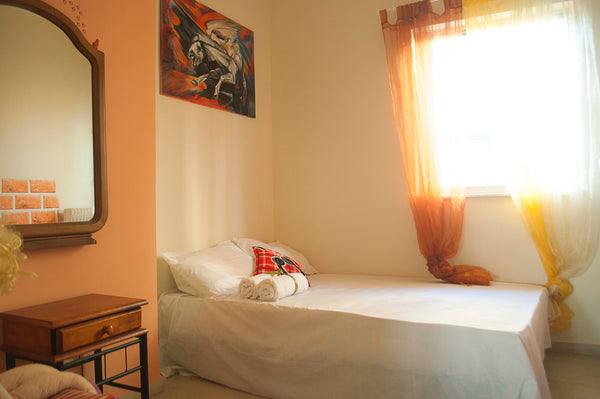 Private room with shared bathroom, kitchen and one shared balcony in the center  Athens, Greece Orange room: Private room 10 min walk to Acropolis Private room in rental unit vacation rental 13860639