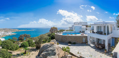 Stay at these classy residences and enjoy breathtaking sea views over Psarrou be Athens, Greece Mykonos Psarrou villas for 18 people Entire villa vacation rental 40957543