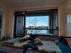 Spacious and confortable apartment just by the water in the beautiful neighborho Paris, France Amazing view & Scandinavian design Entire rental unit vacation rental 34851357