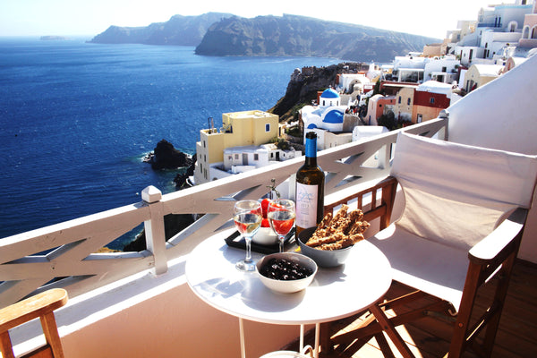 This property is half of a Venetian era Captain House. Centrally located in the  Oia, Greece Pano Meria Venetian Style Studio II Entire home vacation rental 5639043