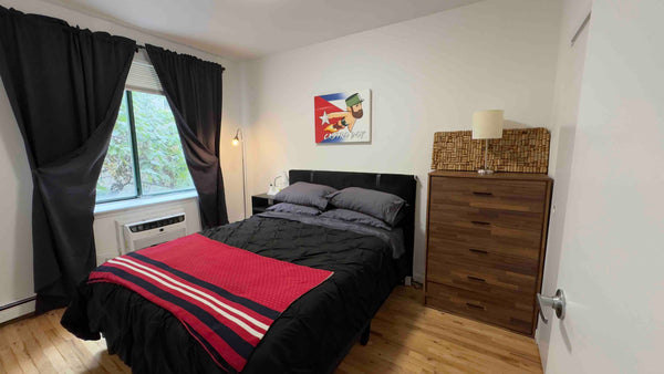 Charming two-bedroom apartment nestled in the heart of the East Village, a seren Los Angeles, CA Rental unit in New York · ★4.60 · 2 bedrooms · 3 beds · 1 bath Entire rental unit vacation rental 1014657144205221078