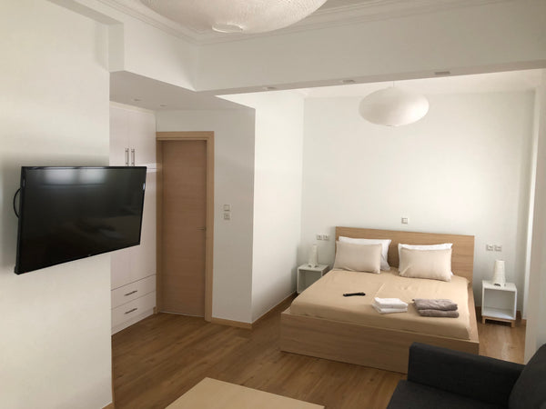 Fully refurbished brand new apartment (40 m2)  in the heart of Athens, near to m Athens, Greece New, Fresh & Friendly Entire rental unit vacation rental 27224193