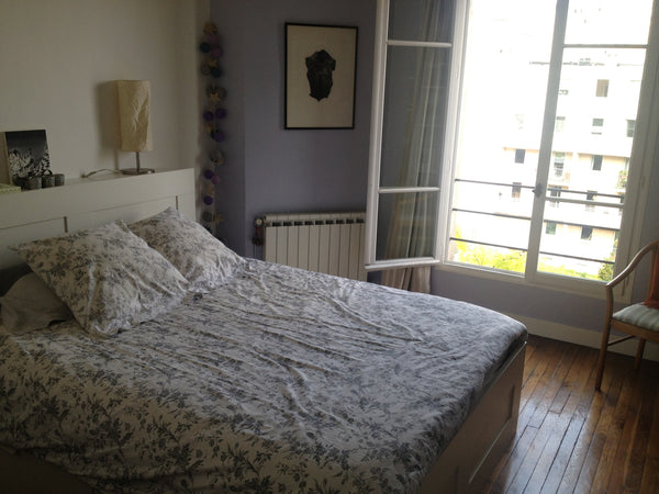 Large & sunny apt of 60m², quiet, in the Père Lachaise area, close from Buttes C Paris, France Nice & sunny apt in Paris East Entire rental unit vacation rental 6443738
