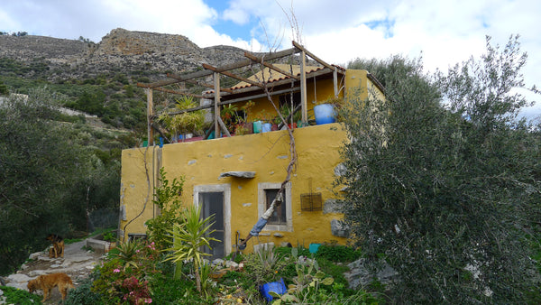 Stone built before 1862 with influences of Venetian architecture,in the middle o Riza, Greece Riza stone house Entire home vacation rental 18005498