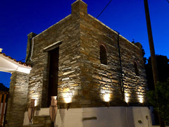 The stone room is an old dovecote transformed and renovated fully into a dreamy  Athens, Greece Relax in a stone build dovecote Private room in earthen home vacation rental 33040321