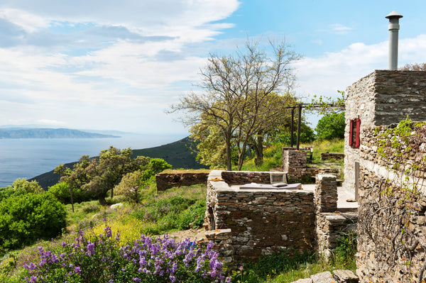 Enjoy a rural farmhouse in a mediterranean landscape with an Aegean background!  Athens, Greece Rural Kea Farmhouse Entire home vacation rental 6758447
