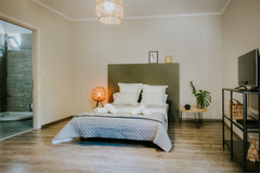 Our beautiful house lies in the district called Agioi Apostoloi, 4 km away from  Greece Modern luxury appartment near the beach Entire rental unit vacation rental 26890560