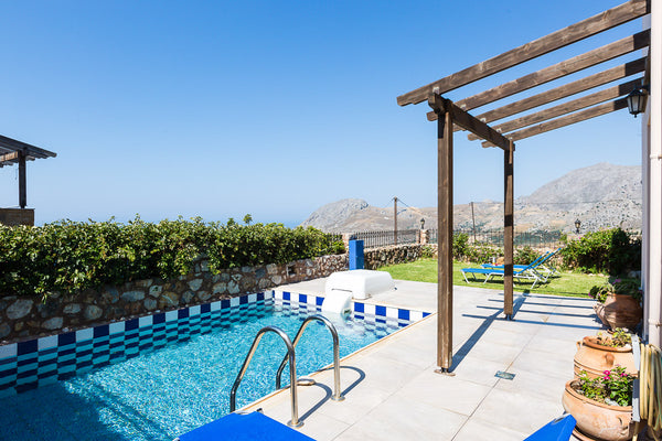 Villa Julie features 2 bedrooms and 2 bathrooms and it is the perfect accommodat Greece Julie Villa, idyllic location! Entire villa vacation rental 20163704