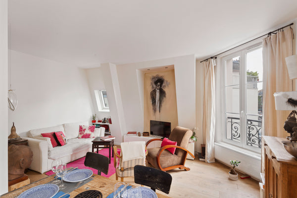 Welcome to this cosy 1 bedroom apartment for 3p with a luminous living room, in  Paris, France Chic 1BDR Parisian Apt near Montmartre Entire rental unit vacation rental 13826636