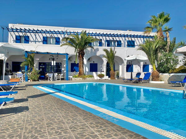 We are a small family managed hotel and even though it is rated 3 stars, we are  Karterádos, Greece Villa Ilios Private room vacation rental 18624944