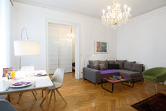 New, beautifully renovated apartment in a central location, but quiet as facing  Vienna, Austria City Apartment  - Centrally located Entire rental unit vacation rental 12139553