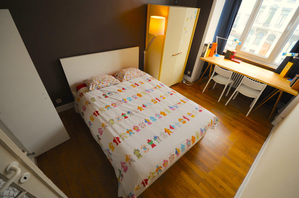 There is everything you need in the apartment and in the equipped kitchen. You j Brussels, Belgium Bright one bedroom-apartment at 3rd floor Entire rental unit vacation rental 34565715