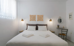 Studios in a quiet village called triovasalos,provides you everything that you w Adamantas, Greece Sea Sun Sand studio's Milos Room in serviced apartment vacation rental 12286338