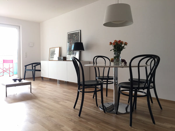 The flat is located in a newly built house. It faces to a quite and light courty Vienna, Austria Quiet Flat + Large Balcony /close to VIC Entire rental unit vacation rental 21830901