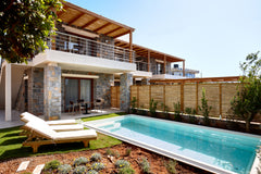 The Damianaki family created Volta Suites & Villas to provide a hospitality expe  Two Bedroom Villa with Private Pool & Garden View Room in boutique hotel vacation rental 712069364280345727
