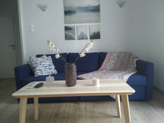 Fully refurbished apartment 38m2, 1st floor with brand new furniture and electri Alimos, Greece Blue White and Cosy Entire rental unit vacation rental 39462693
