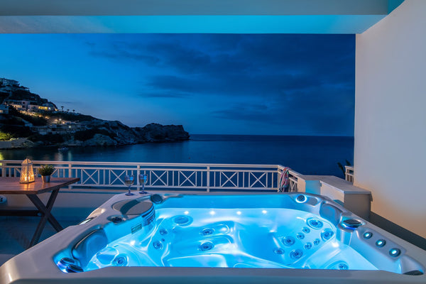 What's more beautiful than a morning coffee overlooking the Sea?<br /><br />Red  Heraklion, Greece Beachfront suite RED with private  jacuzzi Entire rental unit vacation rental 26129603