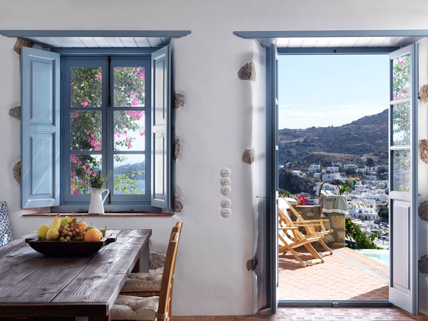 In a spectacular location at the highest spot of the bay of Skala, you will find Pireas, Greece Patmos Eye Villa Sea View Entire home vacation rental 18514980