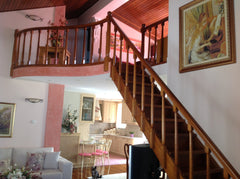 This is a  beautiful sunny maisonette apartment 130 m on the 7th floor with 2  l GR Amazing second floor  loft within apartment Private room in loft vacation rental 32742480