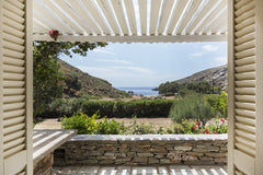 It is located on the beautiful beach of Sikamia (2 minutes on foot), which is on  Beachfront House (6) on Sikamia Beach in Kea Entire home vacation rental 19855729