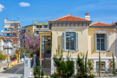 Villa Ouziel is a fully renovated house, located in the famous Ouziel Villa Comp Thessaloniki, Greece Classic Villas Ouziel Entire townhouse vacation rental 11856321