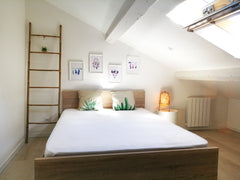 Joli logement situé rue Moselle dans le 8e arrondissement de Lyon, au premier ét Lyon, France Le Petit Moselle- métro Mermoz-Parc Parilly Entire rental unit vacation rental 49896382