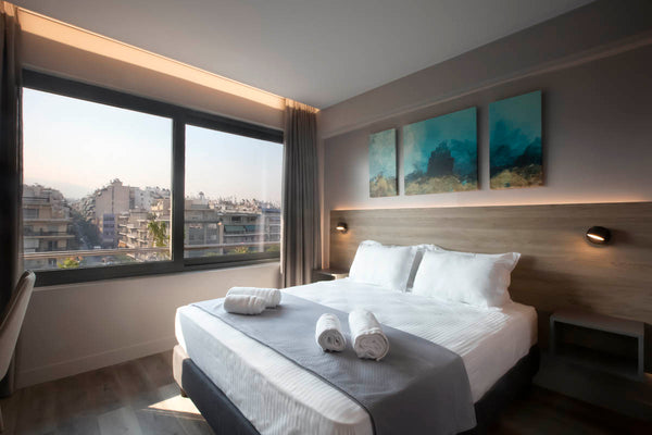 Enjoy a luxurious experience in this modern and stylish, freshly renovated apart Athens, Attica, Greece City Lights Athens - Street View Entire rental unit vacation rental 38281708