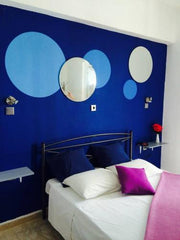Room size 20 m²<br />Karmik Hotel is located in Afantou, near the main road of ' Afantou, Greece Blue Double Room - Rhodes- Karmik Hotel Private room in bed and breakfast vacation rental 39306743