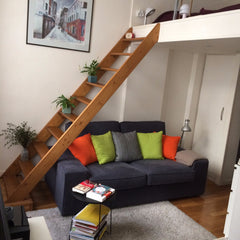 Studio totalement équipé comportant une vraie mezzanine disposant d'un lit doubl Paris, France Studio au cœur de la cité de la Musique Entire rental unit vacation rental 17999934