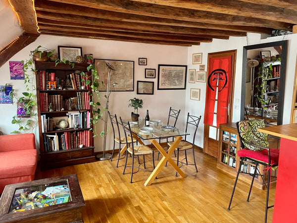 Beautiful apartment in an old Parisian building with stunning view over Paris ro Paris, France Charming loft in the heart of Paris Entire rental unit vacation rental 440509