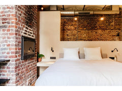 Our charming coach house has three guest rooms, each overlooking the garden. The  Deluxe Double Room in luxury coach house - romantic city garden Private room in bed and breakfast vacation rental 51336264