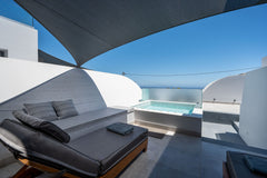 PURE LUXURY AND SUPREME COMFORT Focused on simple outdoor elements, this deluxe   Karat Suites - Suite 999° Cycladic home vacation rental 37561677