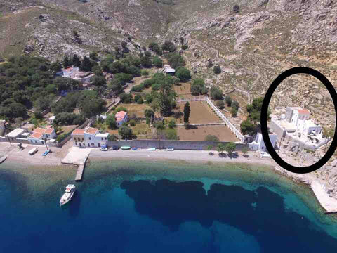 A dream place where you will be surrounded by the sound of the sea, the wind and  Loli house Symi Island Entire home vacation rental 32396867