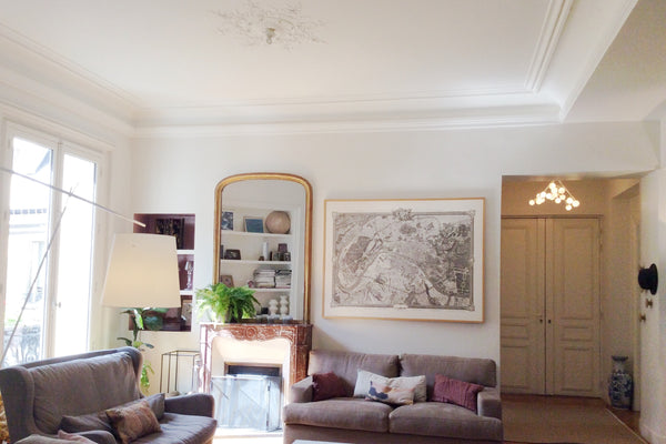 Large (158 sq. m) Hausmann flat plus home office, ideally for month-long rental. Paris, France Family friendly, Lux Flat in 8th near Parc Monceau Entire loft vacation rental 7272144