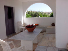 Nestled near Molos sandy beach next to an orange and tangerine fruit Garden you  Paros, Greece Molos Studio in a green country garden Cycladic home vacation rental 5576947