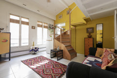 Marais studio, fully equipped, on quiet courtyard. Loft with dbl bed + skylight. Paris, France Charming Studio Paris 3rd Entire rental unit vacation rental 6021166