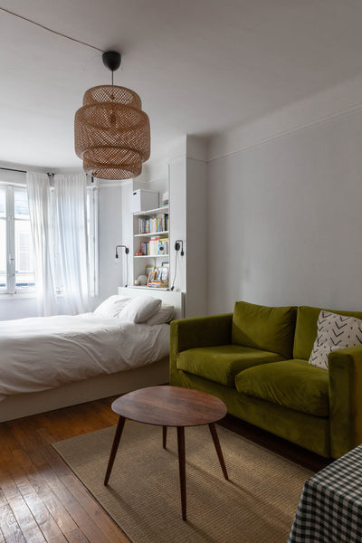 Perfect for a romantic getaway or a relaxing solo trip, my 28m2 studio is in the Paris, France Light and comfy Parisian studio in Batignolles Entire rental unit vacation rental 20571556