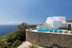 This stunning villa was built to honor the minimal and iconic local architecture Athens, Greece Gorgeous Villa Superb Views of Nammos, Psarrou Beach Cycladic home vacation rental 18117429