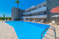 Blue Dream is a quiet beachfront hotel overlooking the Cretan Sea. It features a  Blue Dream Hotel - Double Room Private room in bed and breakfast vacation rental 50440606