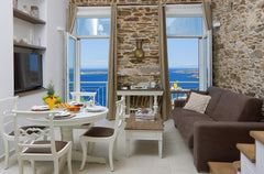 TOP SUITES is located at the top of the amphitheatrical-built part of Hermoupoli  TOP SUITES Cycladic home vacation rental 49033588