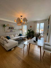 Mon logement est neuf, très bien équipée (cuisine +++) et vraiment lumineux, ref Paris, France GRAND APPARTEMENT DESIGN TOUT EQUIPE ET LUMINEUX Entire rental unit vacation rental 15575858