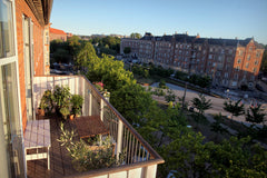 To-etagers penthouse-lejlighed, 185 m2 med fire altaner og lysindfald fra alle s Copenhagen, Denmark Solrig penthouse med fire altaner Entire rental unit vacation rental 48515338
