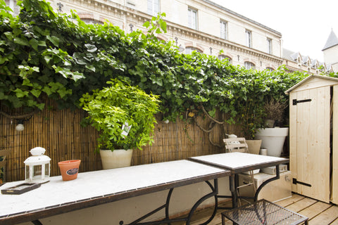 Artistic duplex "like a house" in the best area of Montmartre (Abbesses). Large  Paris, France Sunny duplex with terrace in Montmartre Entire rental unit vacation rental 5772315